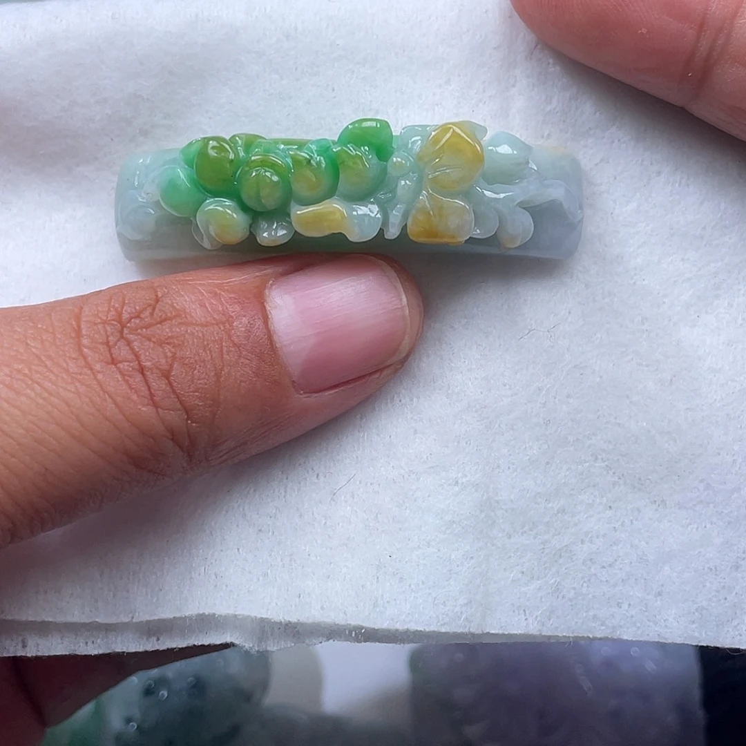 颈饰未镶嵌翡翠翡玉缘翡翠