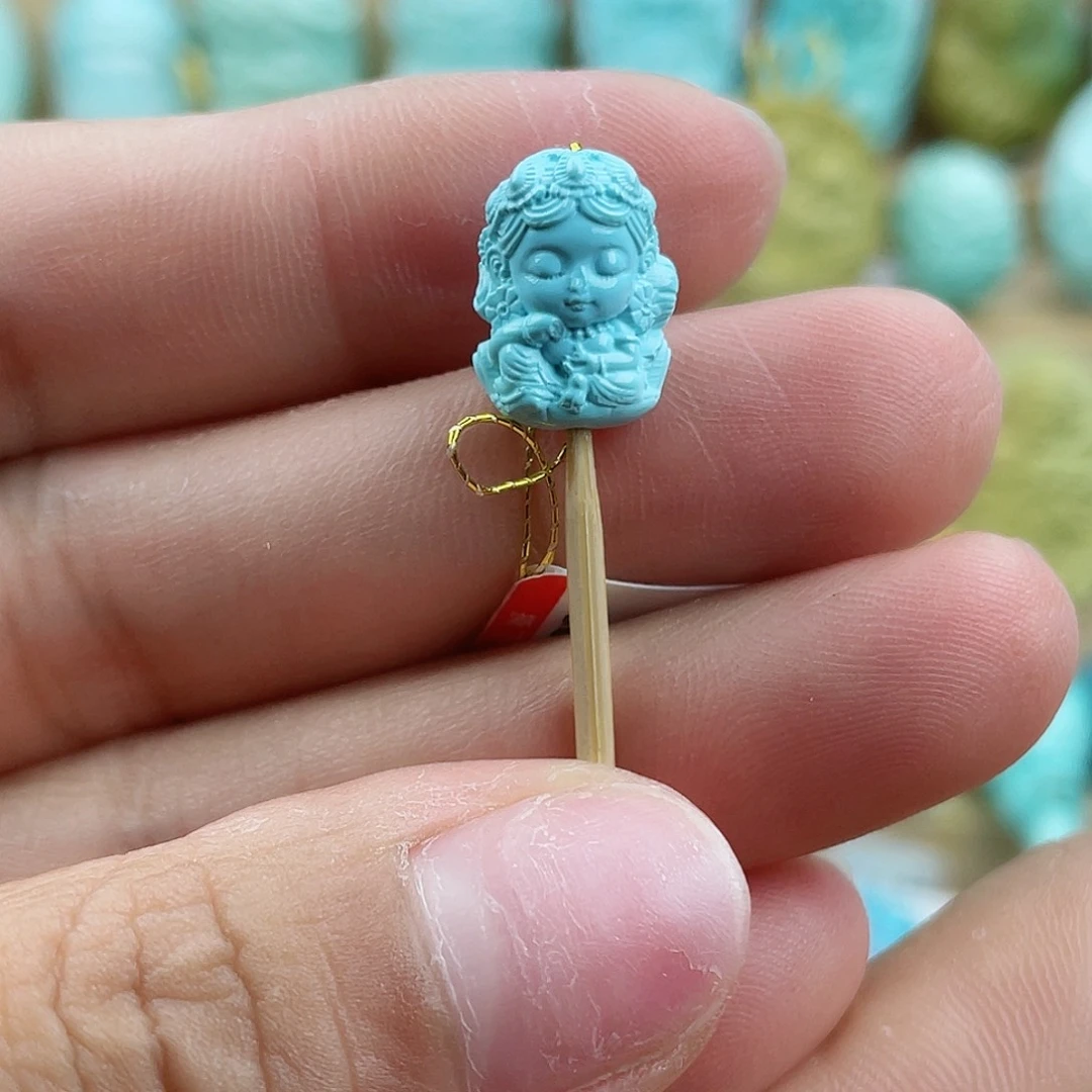 未镶嵌绿松石珠宝奇石