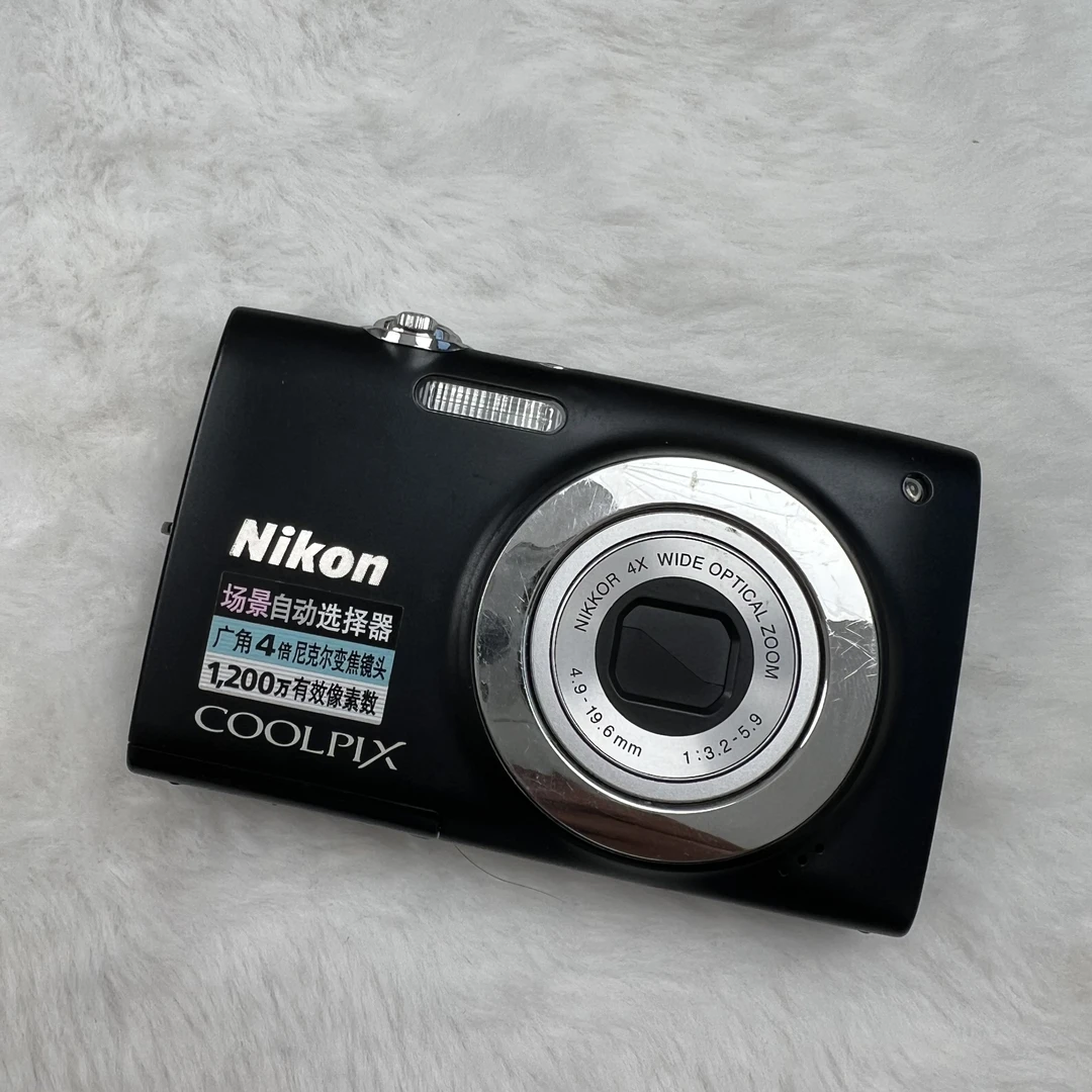 95新 Nikon/尼康 s2500黑色 特价复古感出片1200w像素学生便携