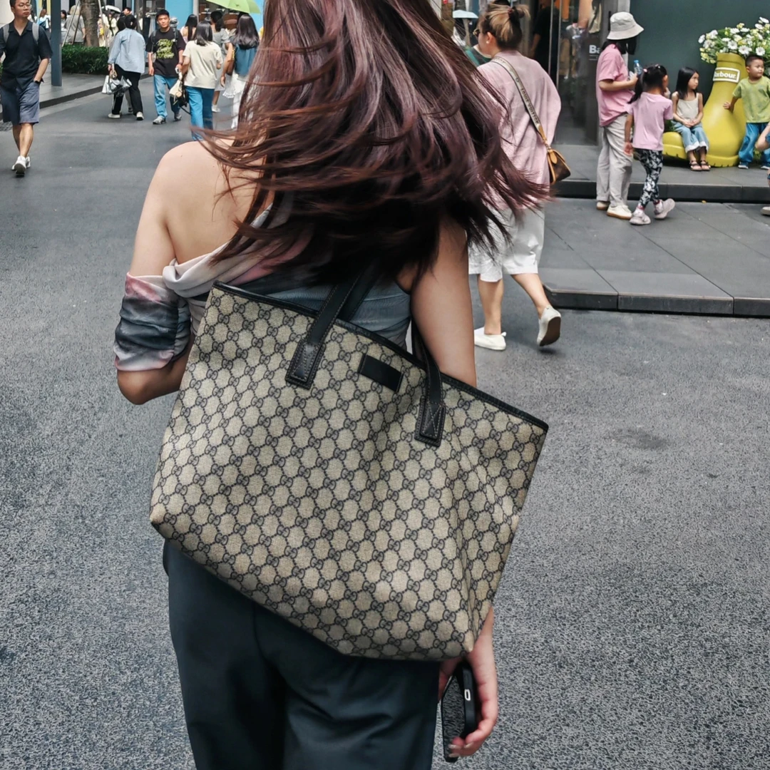 95新 GUCCI/古驰 杭 御古屋/33079/托特