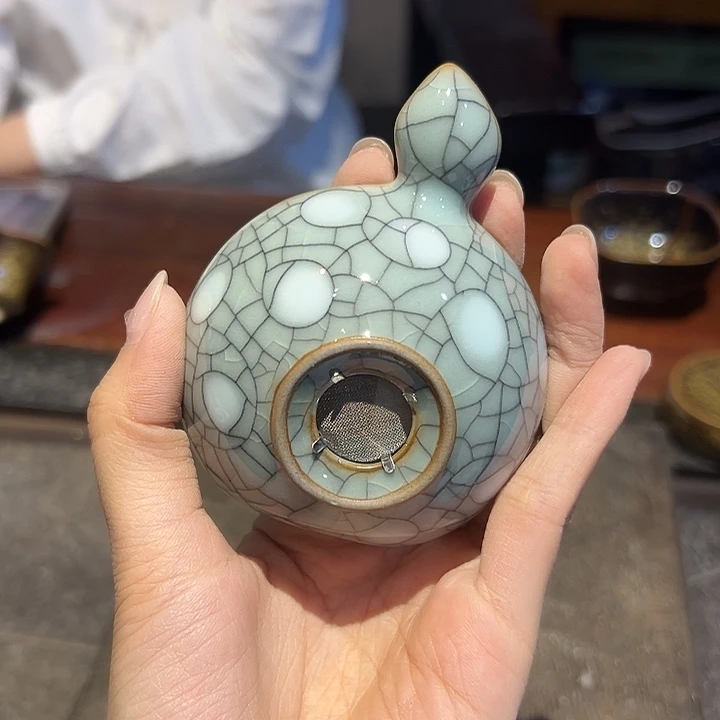 云间青瓷龙泉小米茶器