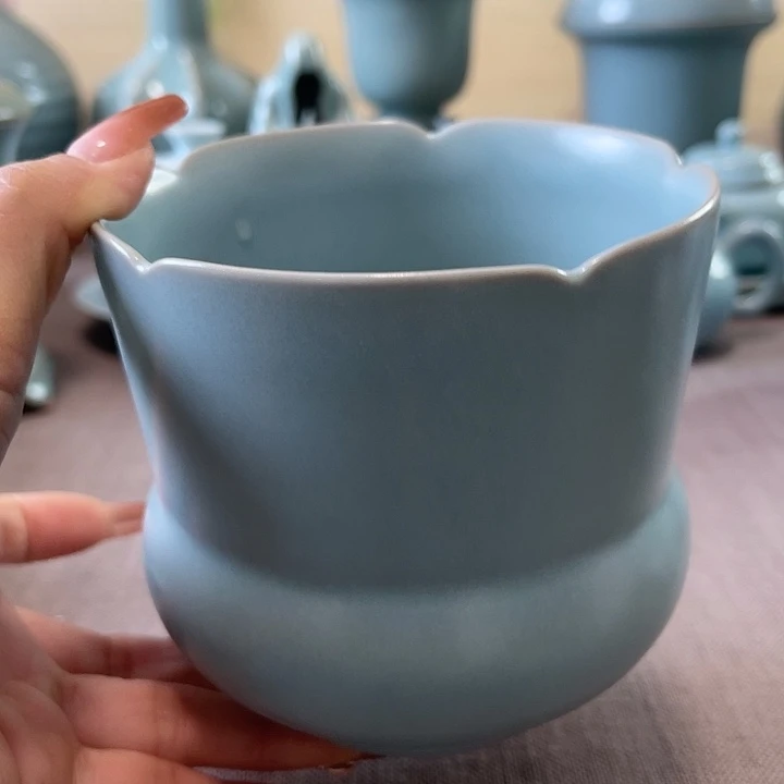 瓷片茶渣缸一一一一一一