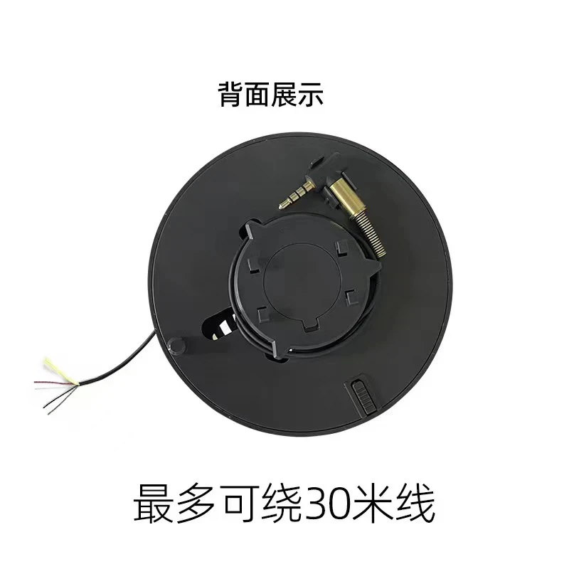 可视探鱼器收线轮手摇绕线器带显示屏支架水下摄像头专用神器
