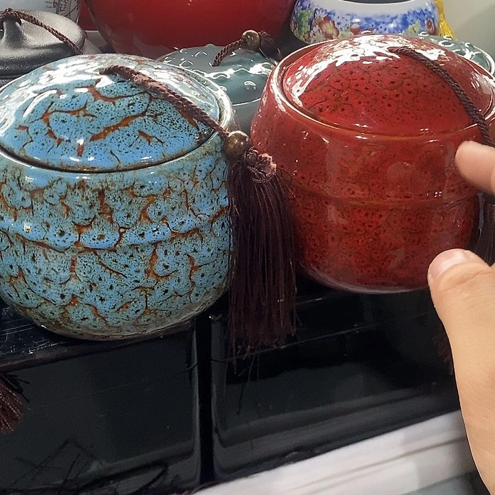 陶瓷司宴陶瓷精选高档陶瓷茶叶罐