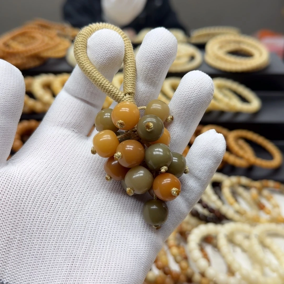 菩提根/象牙果手串12×13 5年 精工