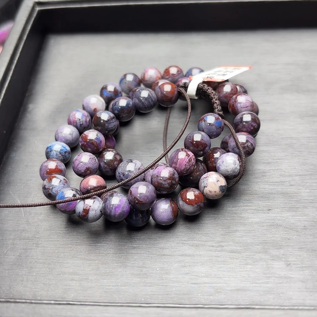 苏纪石（舒俱来）未镶嵌樱花幻彩项链