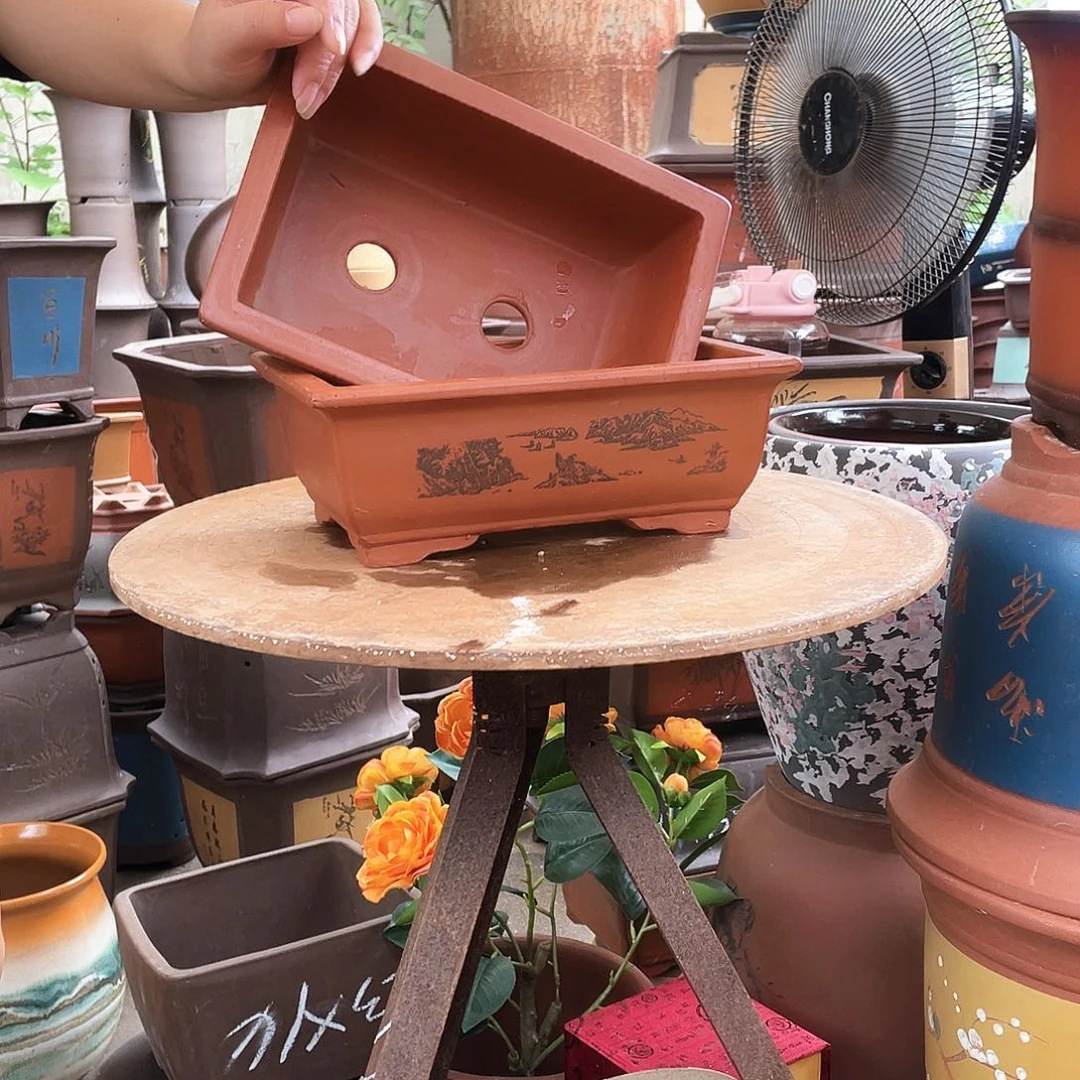 26+26红马槽花盆紫砂花盆