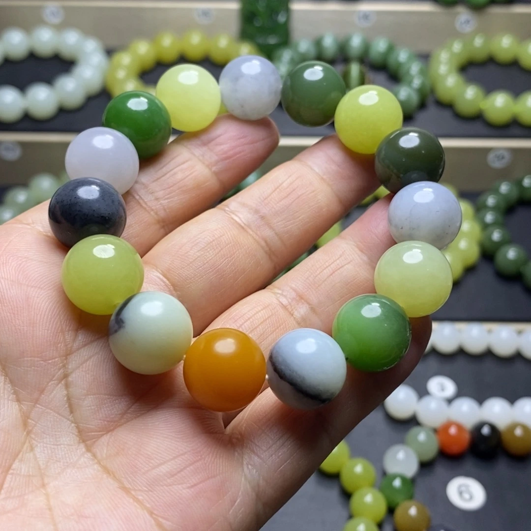 未镶嵌手串和田玉