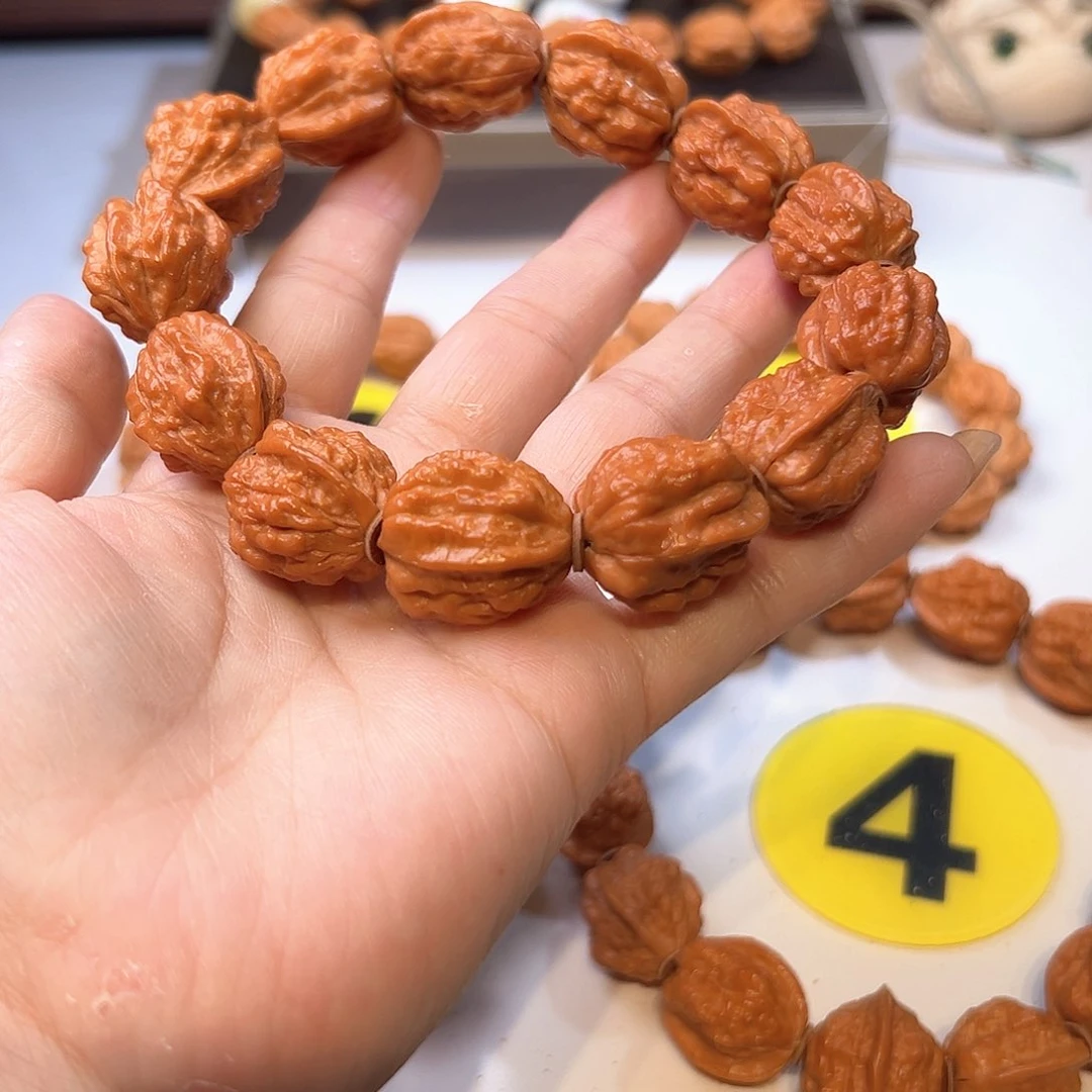文玩核桃手串小金蟾