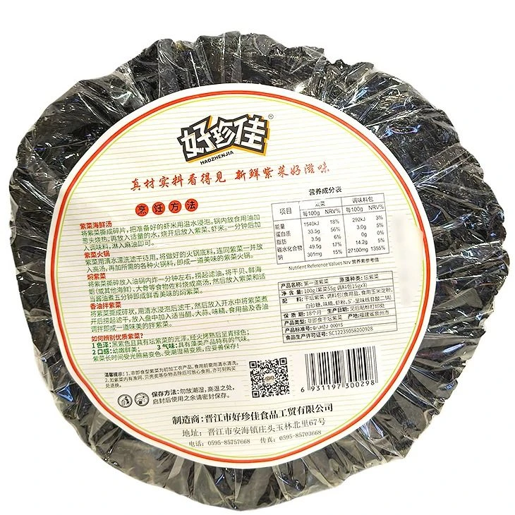 好珍佳   第一道紫菜    100g/包