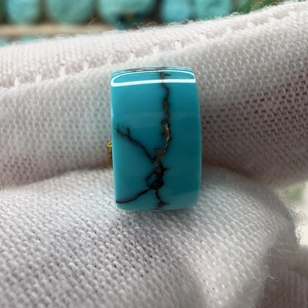 未镶嵌绿松石配饰10mm