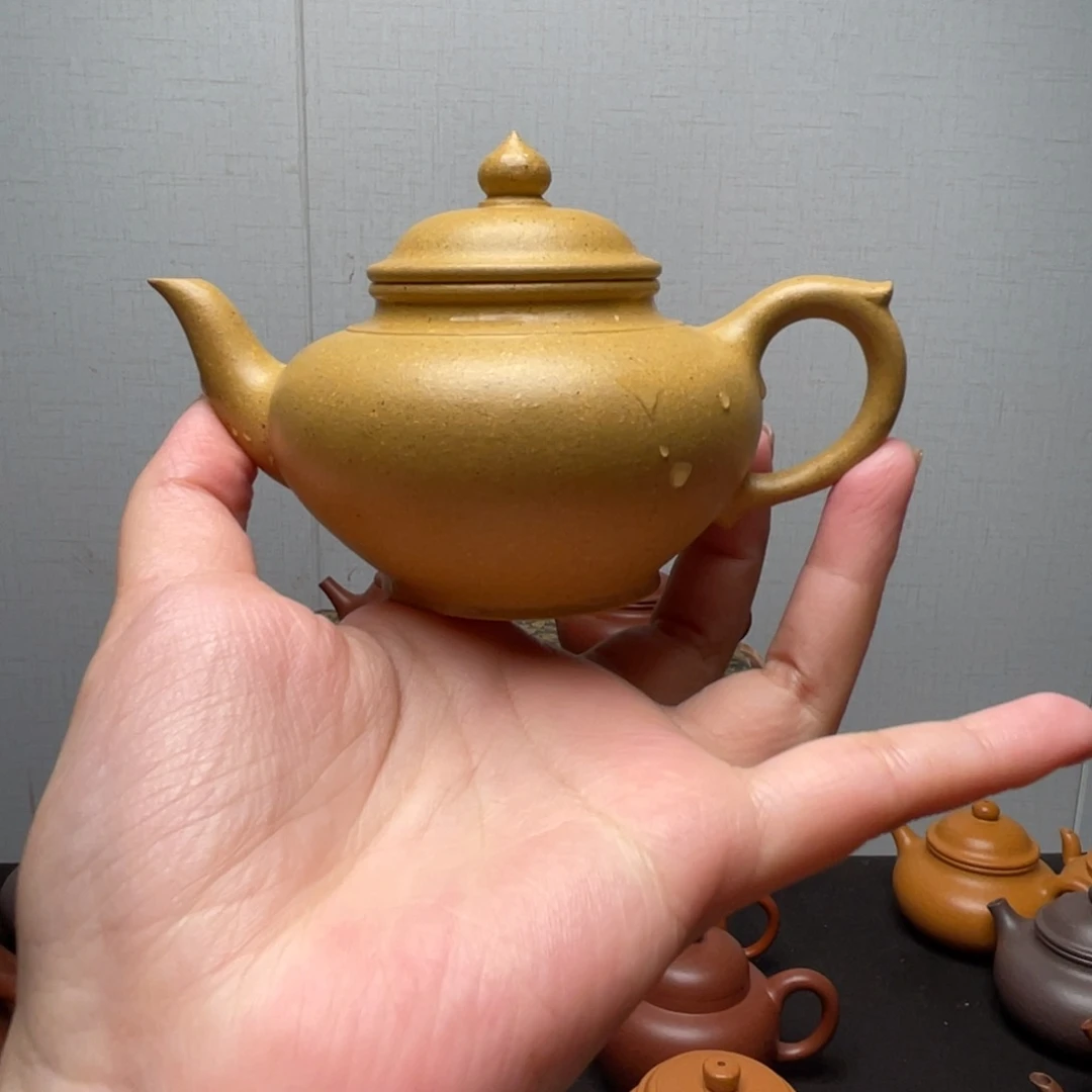 紫砂壶全手工本绿