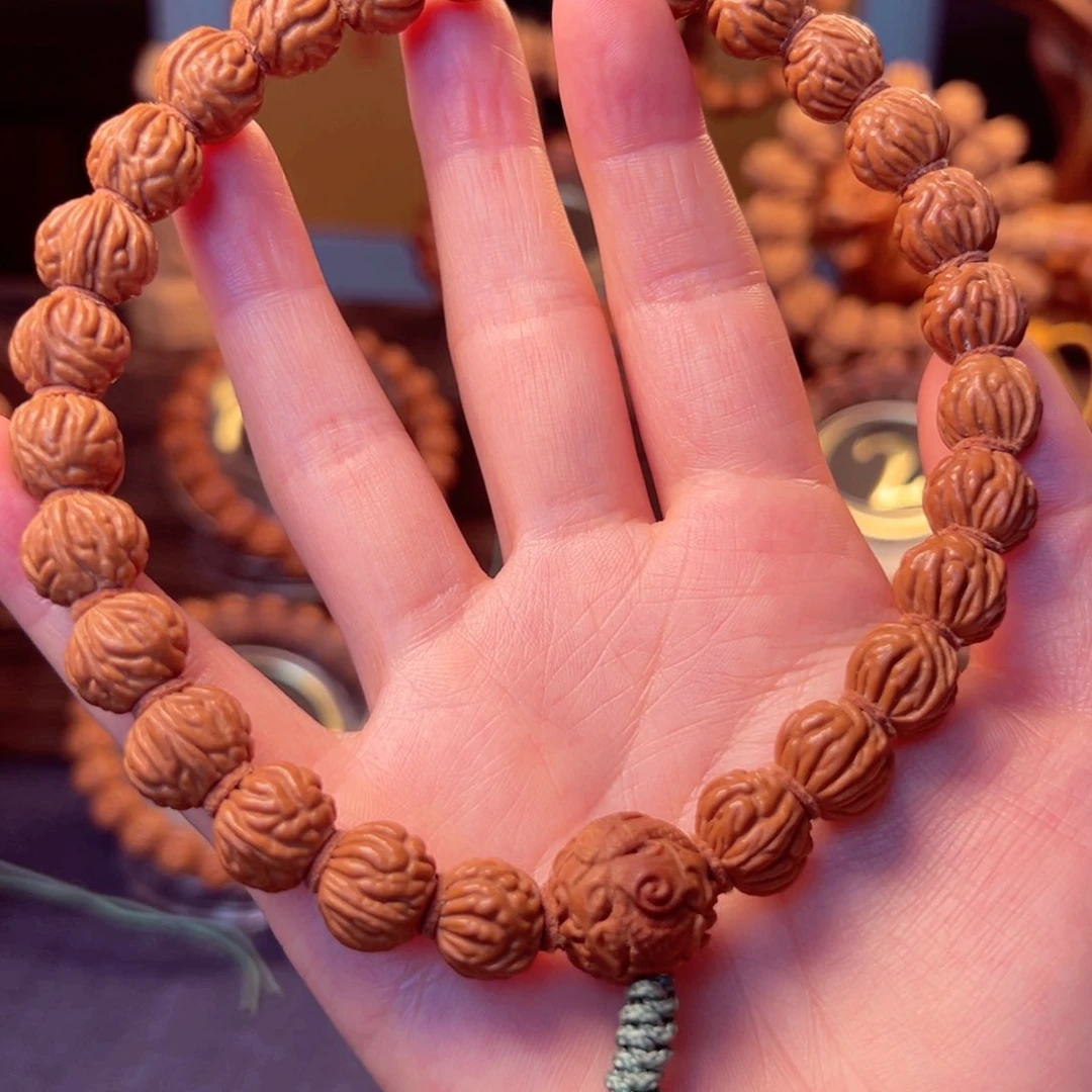 【闪购商品】桃核手串用****013孤品手持金蟾