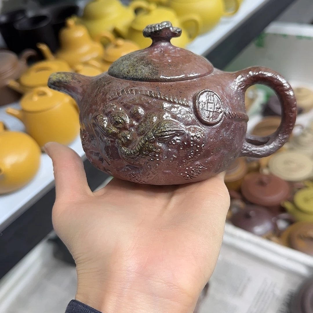 紫砂茶壶民间手艺人全手工制作