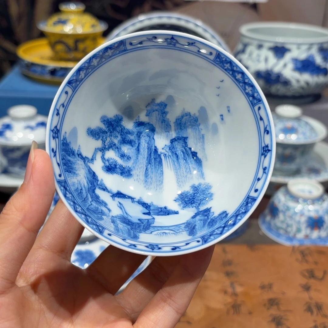 手工手绘陶瓷茶具