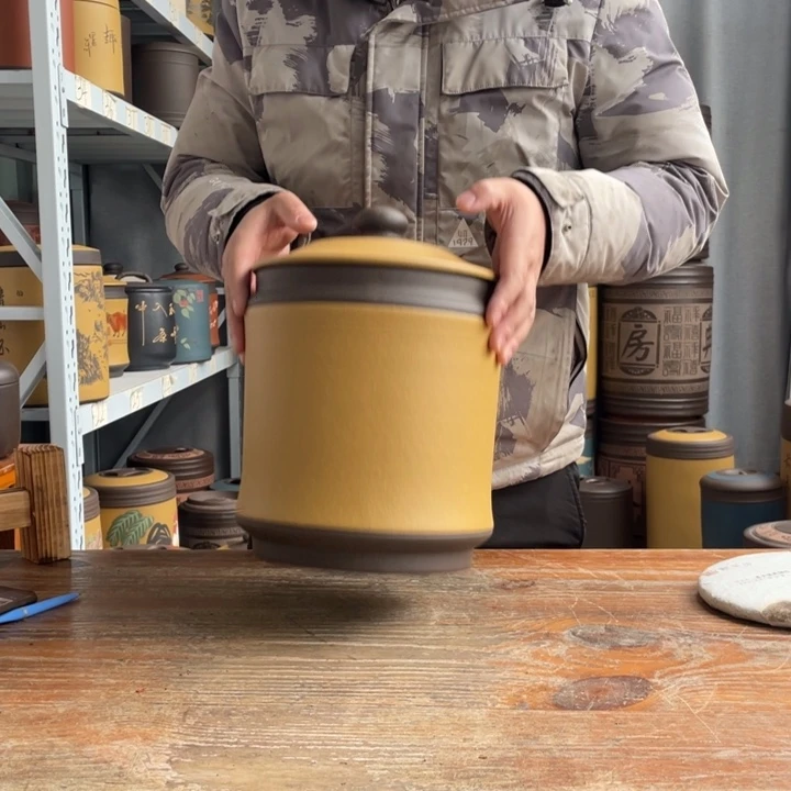 紫砂茶叶罐茶叶等