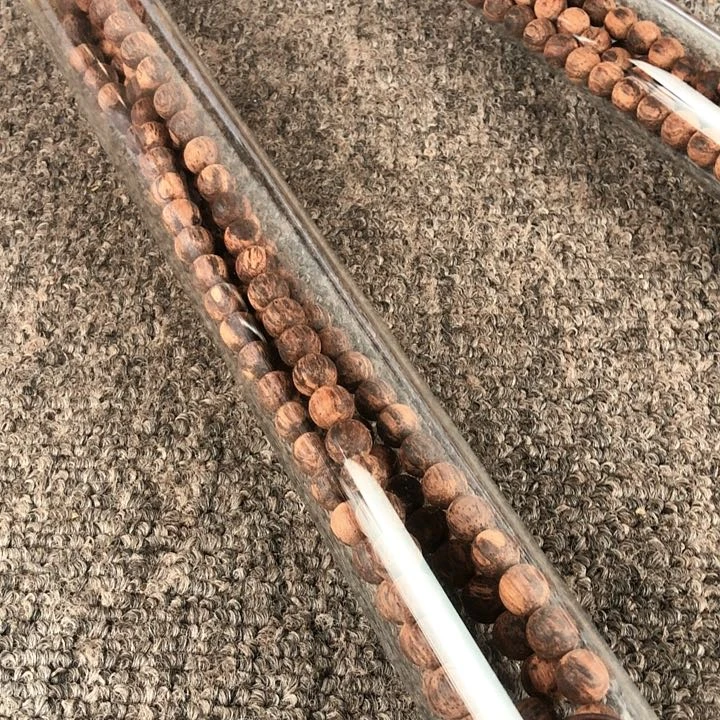 降真香手串/手链红油黄金甲碳化料08/108超大漏木