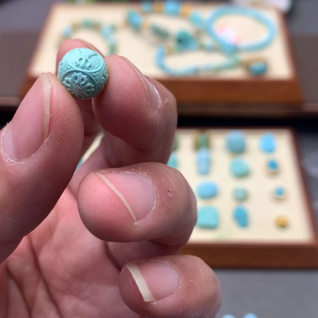 绿松石13未镶嵌配饰