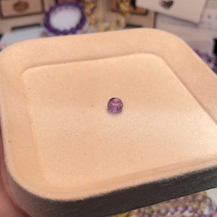 u巴西紫水钻切算盘珠8m+（不退货）