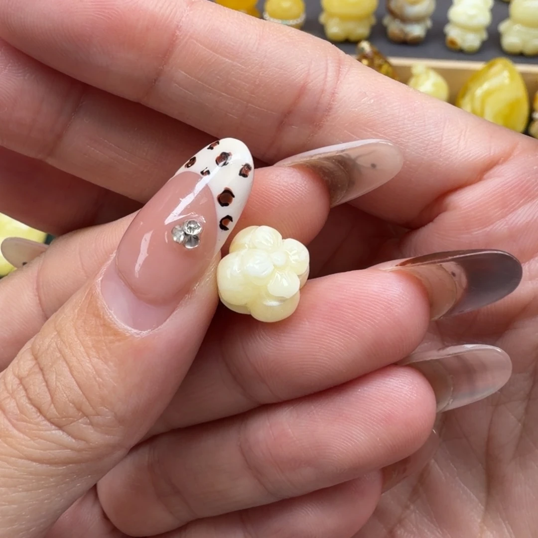 蜜蜡未镶嵌裸石蜜蜡