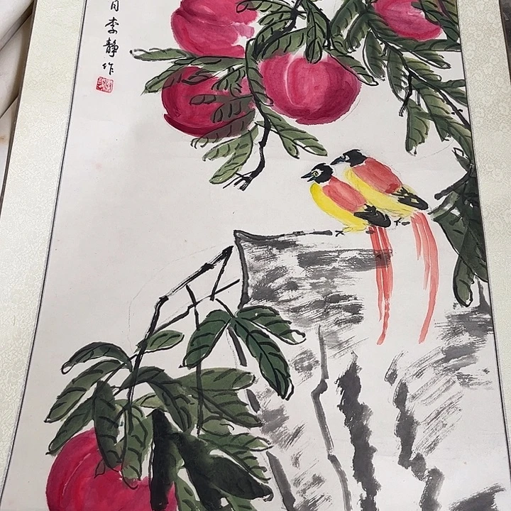 摆件，轴坏，破损，水渍都是正常的