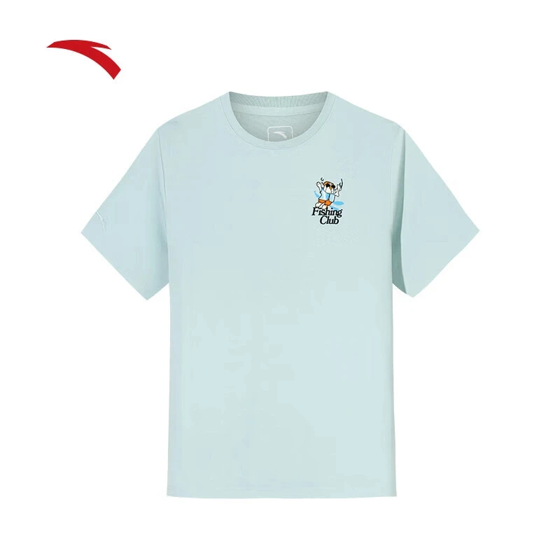 【安踏KT】男夏季篮球运动短袖t恤凉感宽松针织上衣152521156-JY