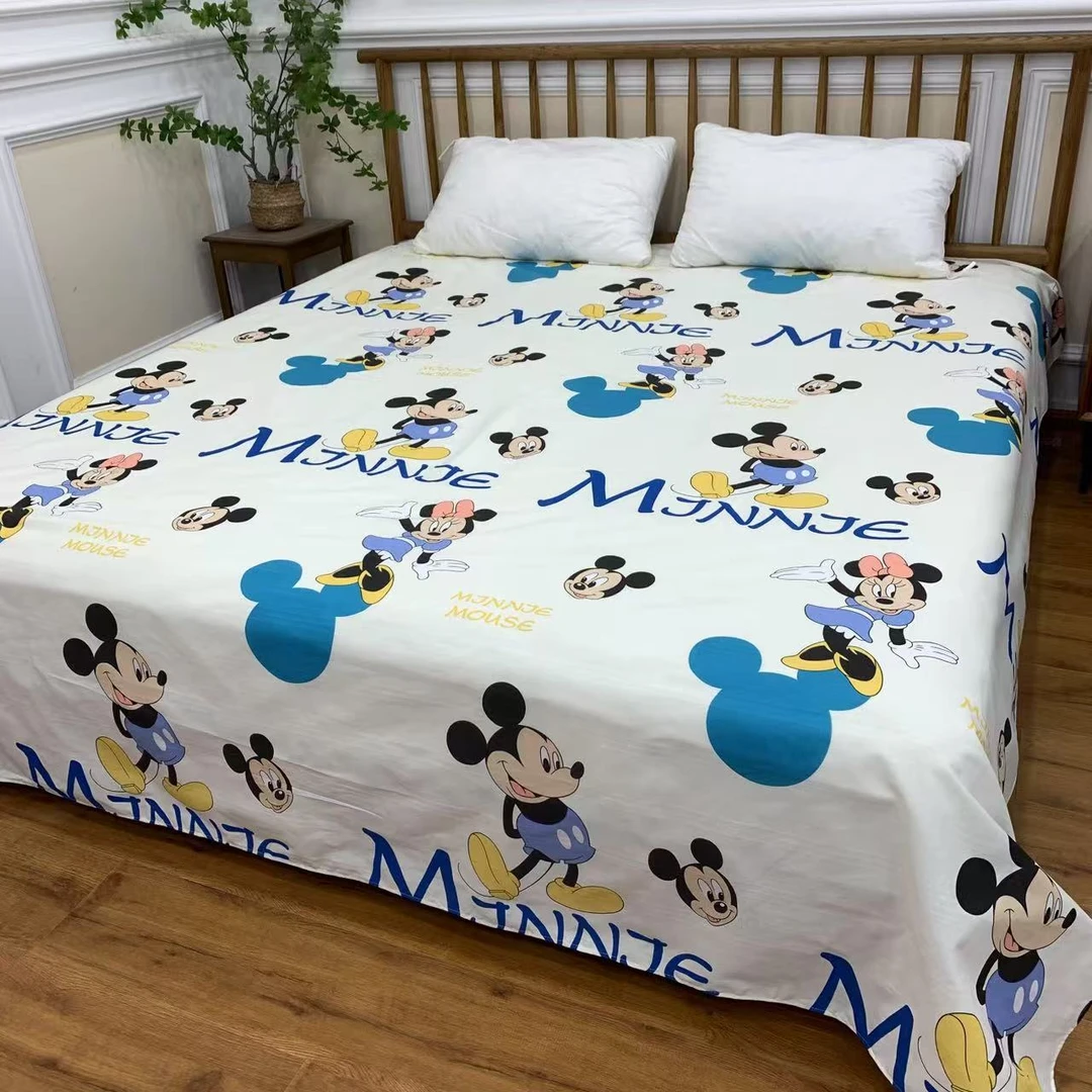 【米奇宝贝】2X2.4床单-纯棉细纱加厚原棉粗布床单一条！四季可用