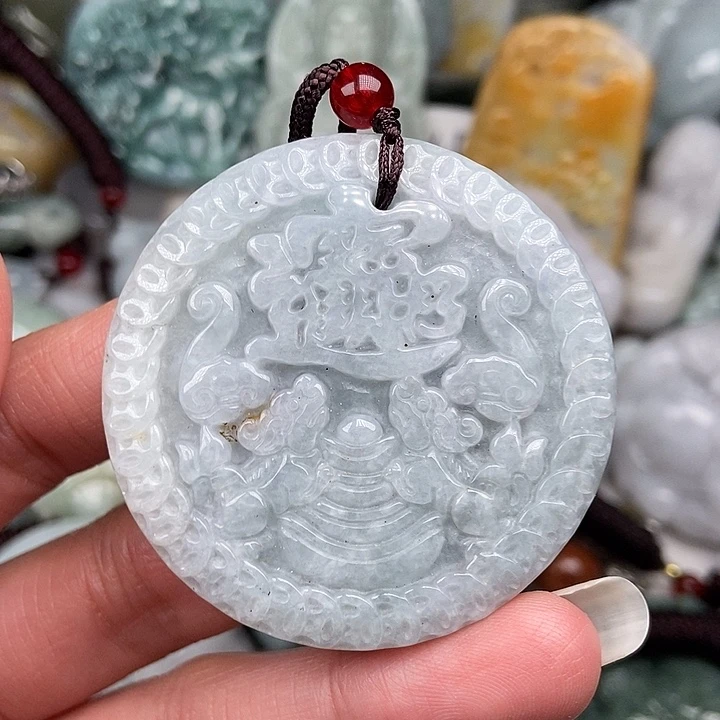 颈饰未镶嵌翡翠翡翠