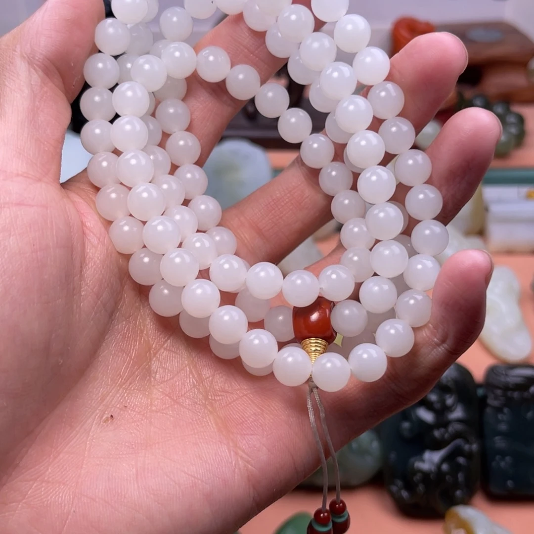 和田玉手链未镶嵌曹*跃