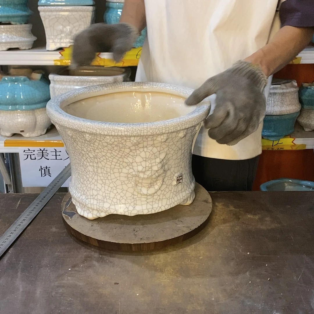 无**度瑕疵花盆花盆