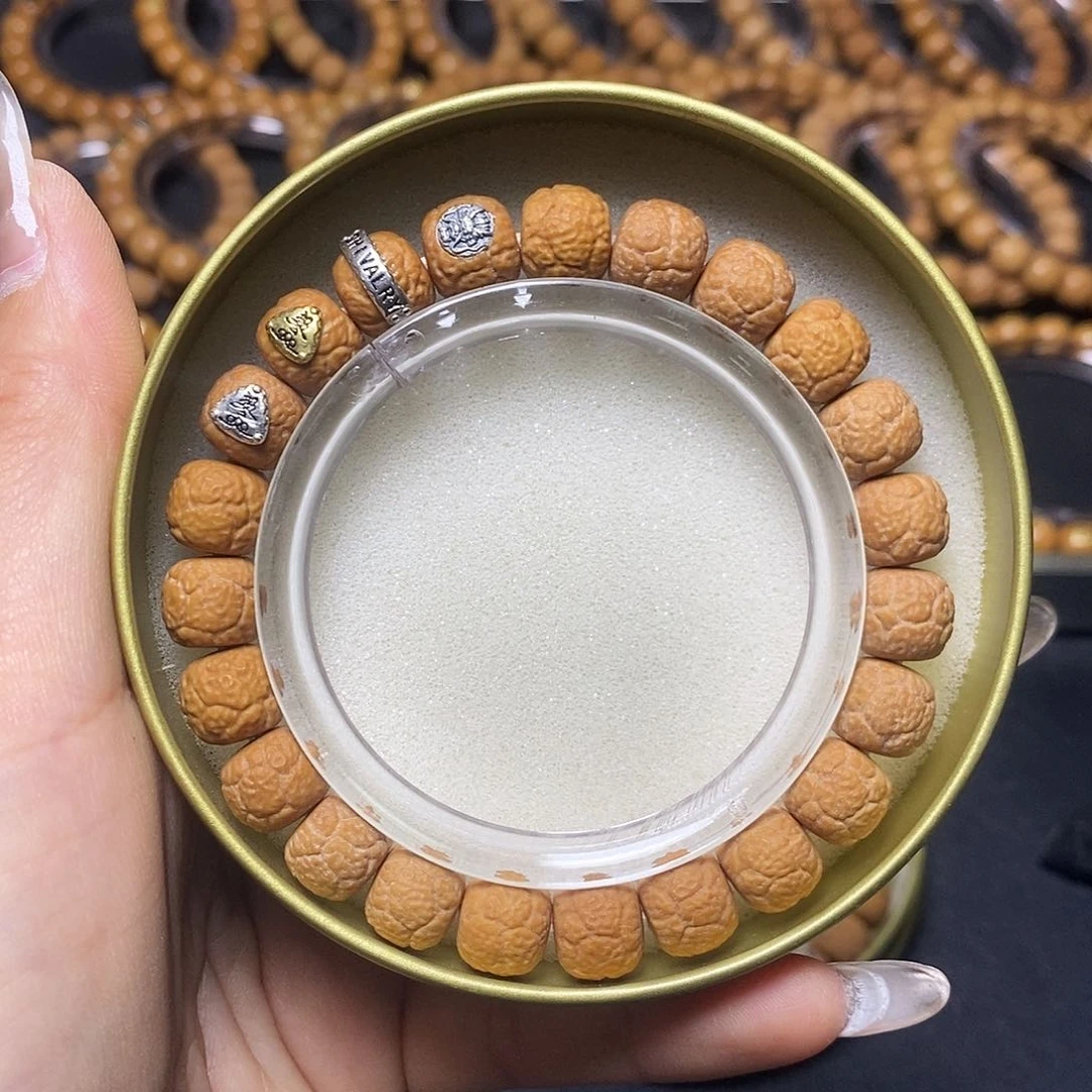 猴头核桃手串四标饕餮尺寸11左右全品单号343号