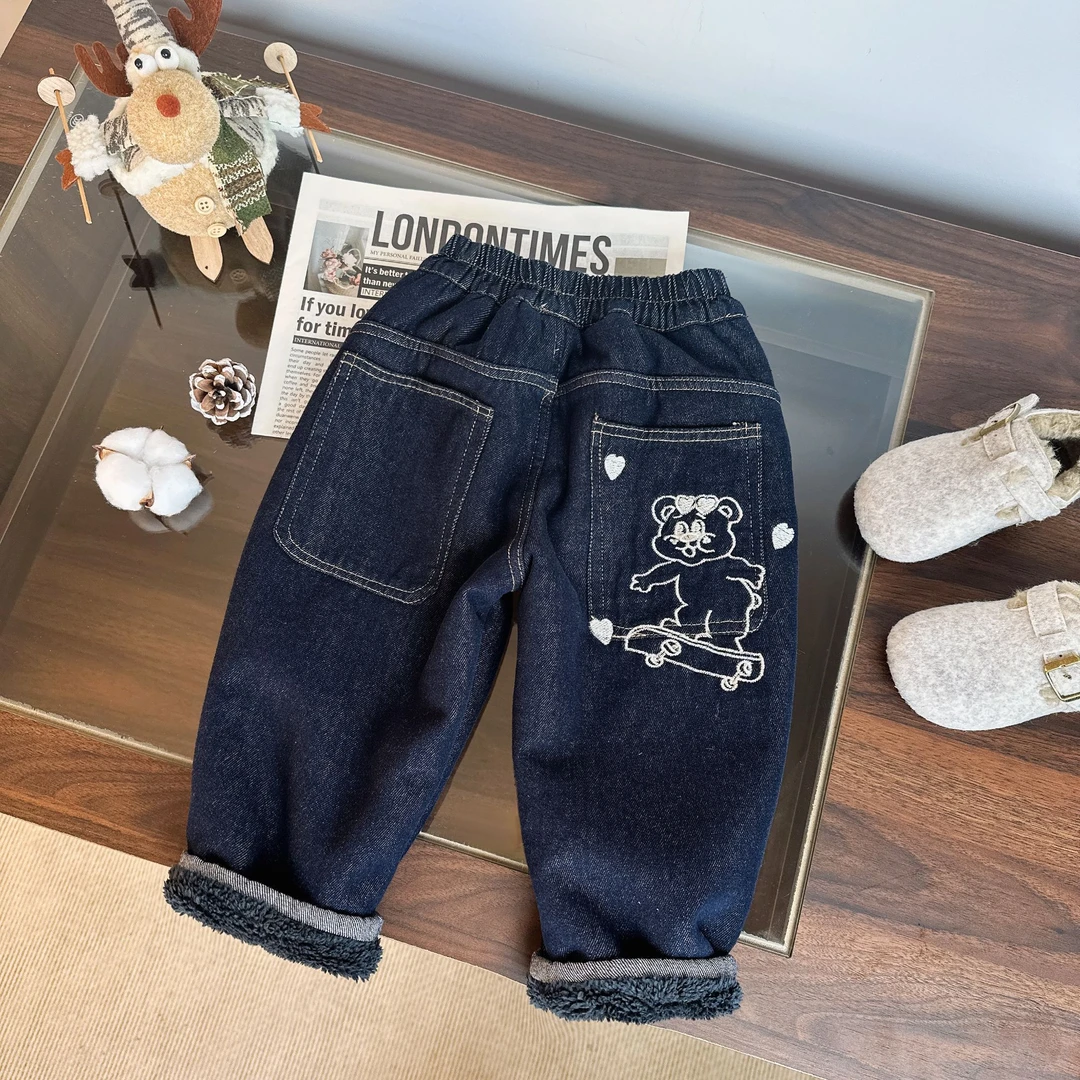 【朱鑫宇专属】2024新款男童冬装休闲卫裤运动裤BMD3793