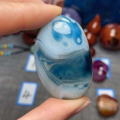 未镶嵌玛瑙/玉髓珠宝奇石咖**人打孔不退不换