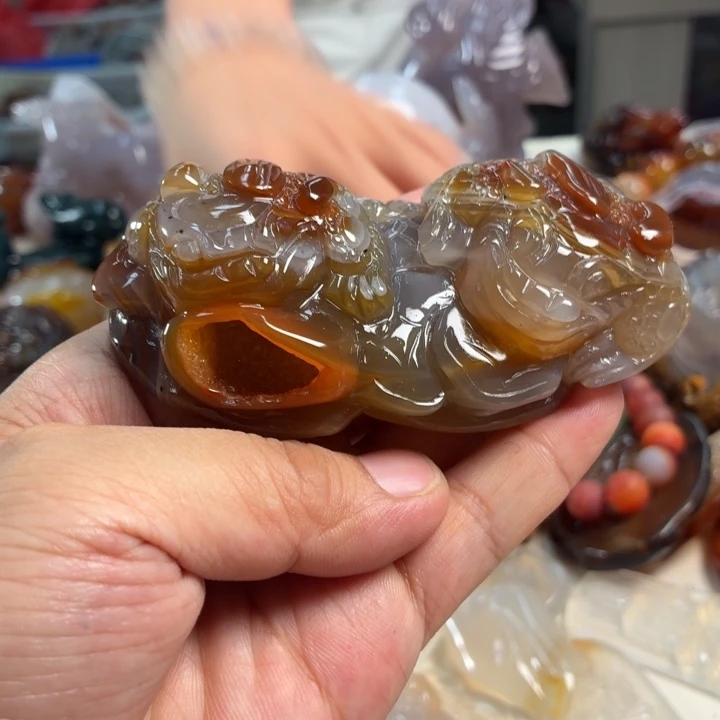 未镶嵌吊坠(不含链)玛瑙/玉髓