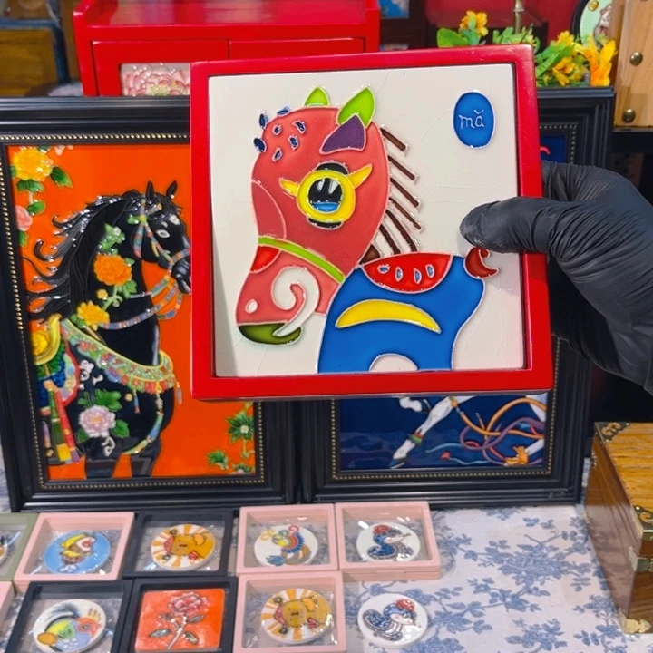 陶瓷瓷板画艺术作品