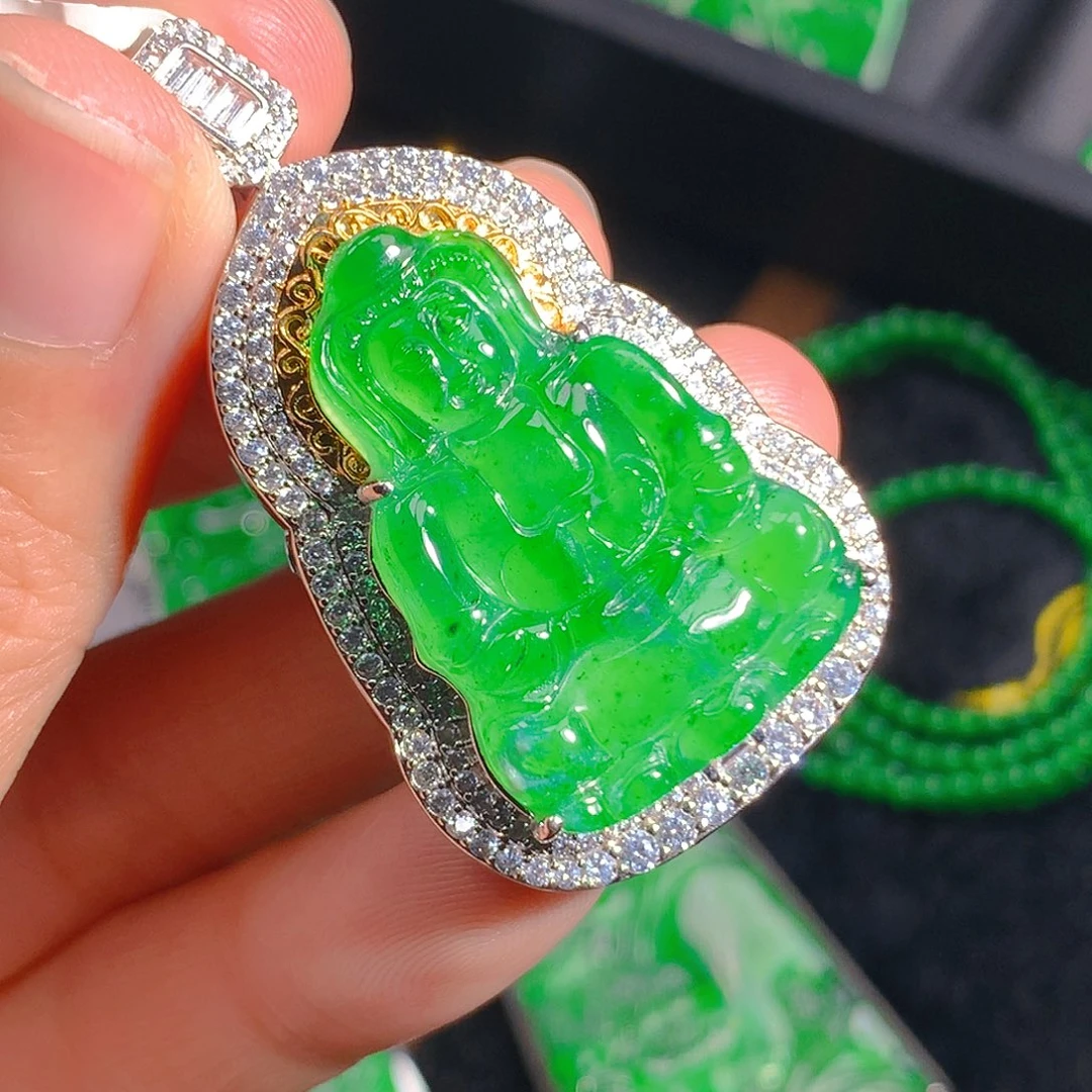 翡翠吊坠(不含链)未镶嵌