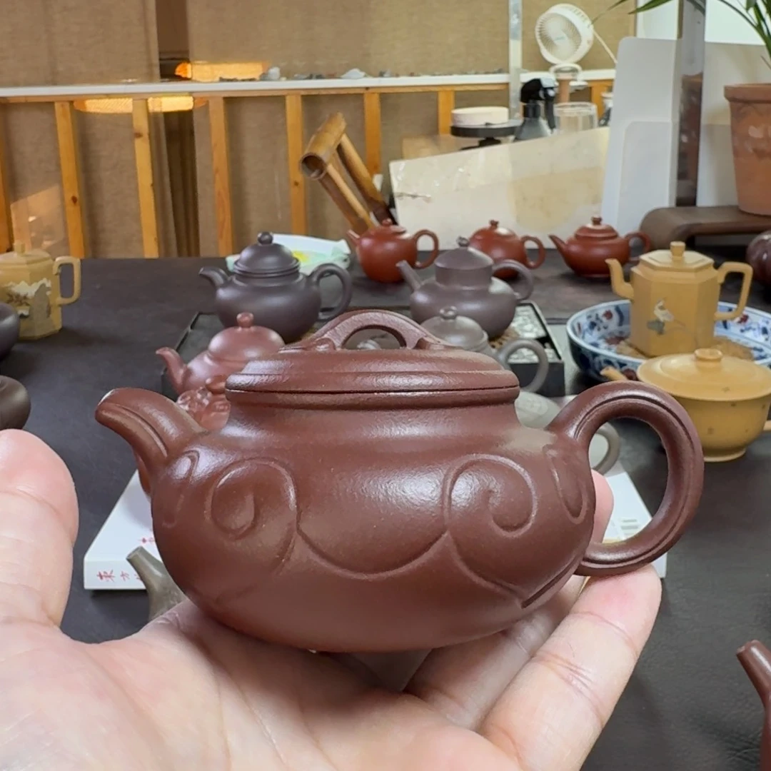 紫砂茶盘王*生精工制作精美