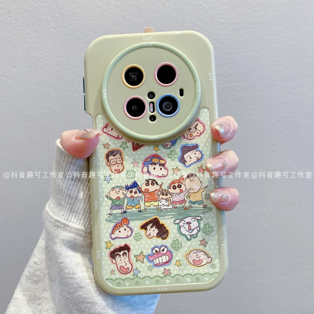 （华为mate系列）奶油壳适用华为mate70pro/60/50/40幸运小新手机壳