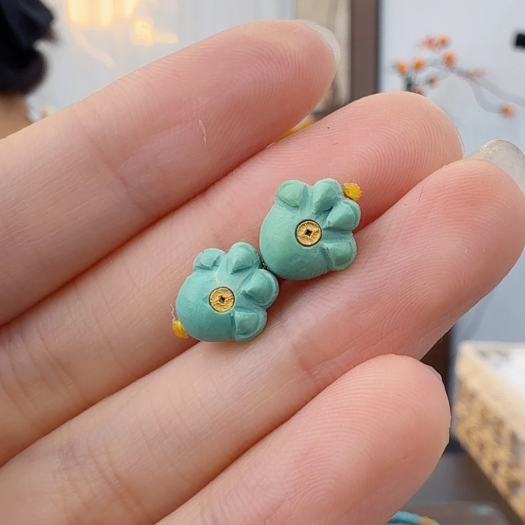 绿松石未镶嵌珠宝半成品