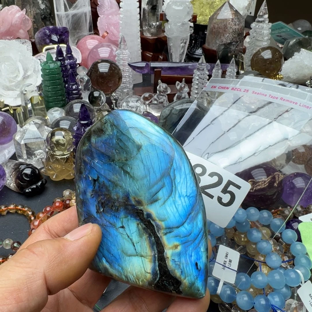 水晶摆件未镶嵌A****心摆件1825