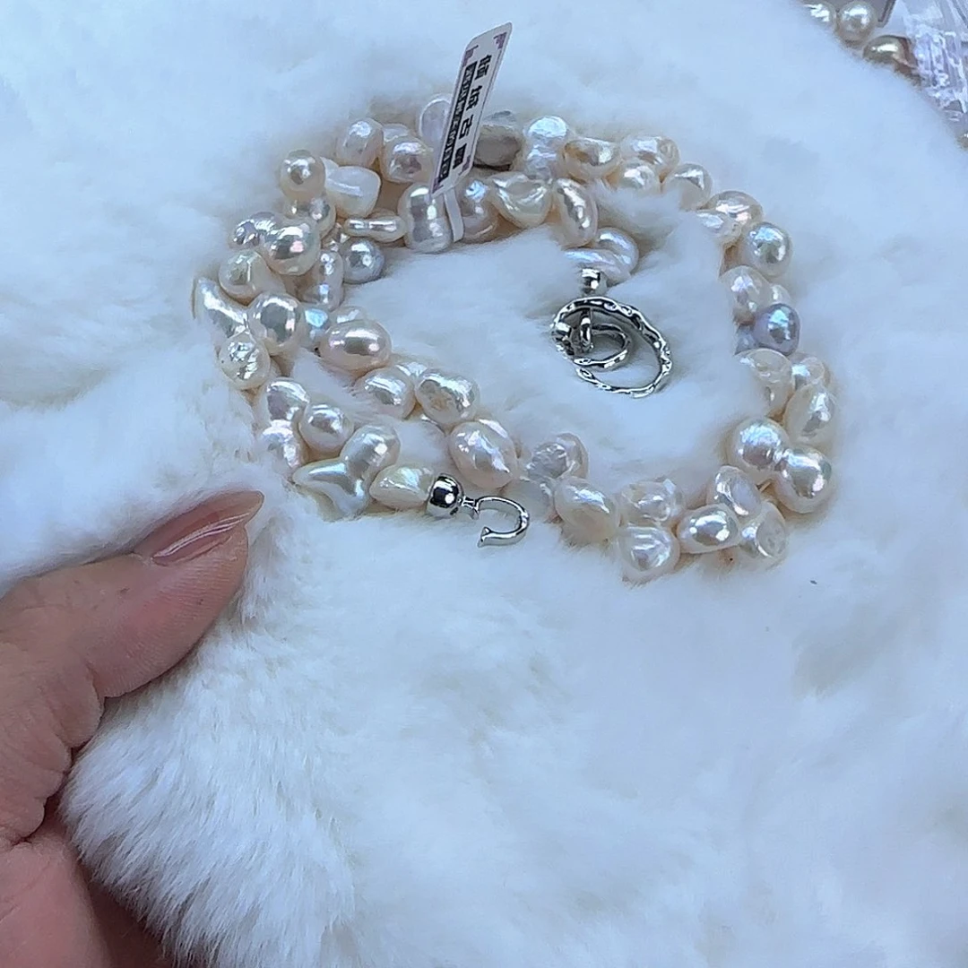 未镶嵌项链定制195淡水珍珠