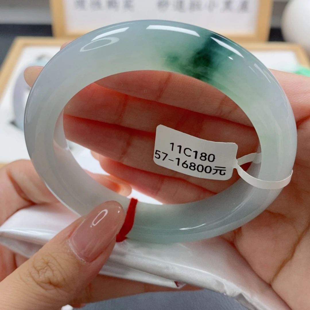 未镶嵌手镯翡翠天然A货翡翠手镯