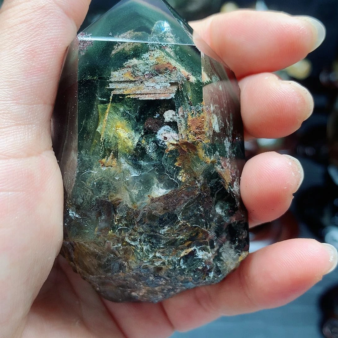 水晶珠宝半成品未镶嵌若****?