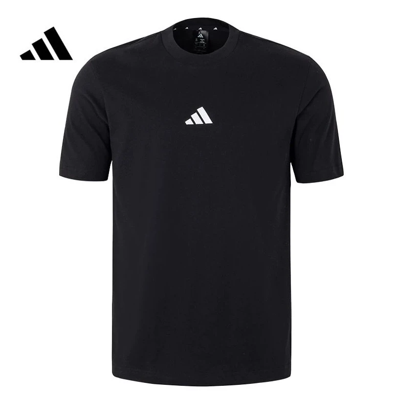Adidas阿迪达斯【官方正品】男子纯棉运动休闲宽松短袖T恤JY8562