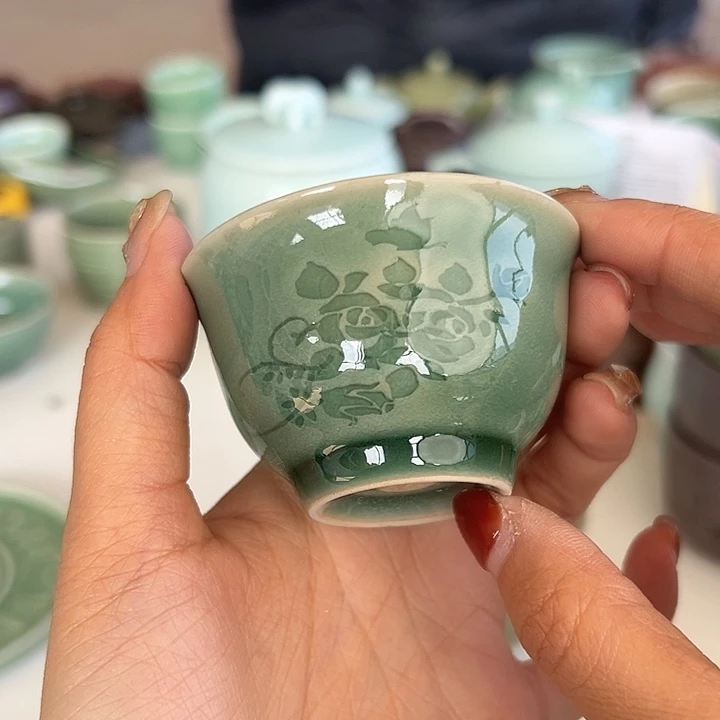 小米茶器龙泉青瓷