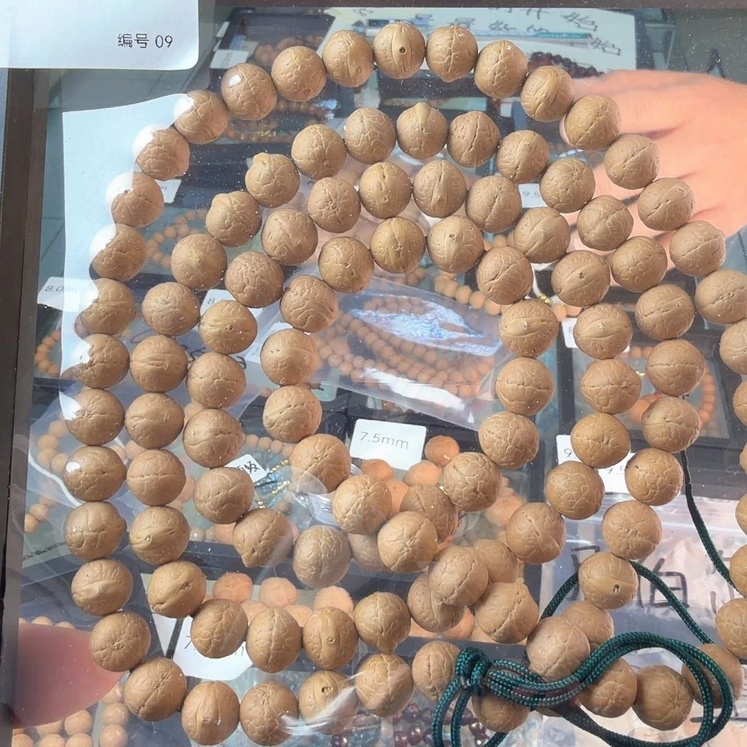 凤眼菩提吊坠3340～10.0小同树实心108