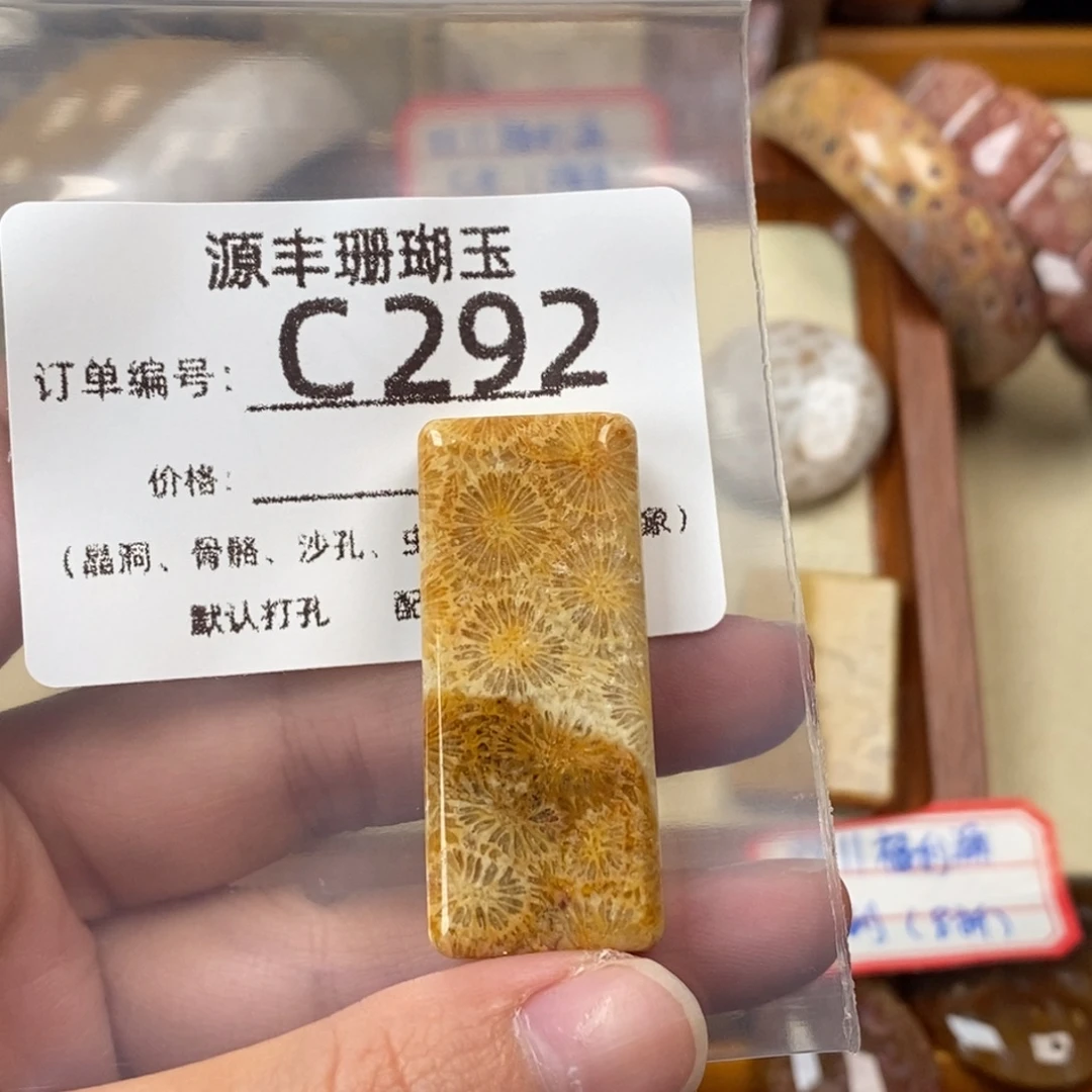 大***行硅化玉未镶嵌颈饰