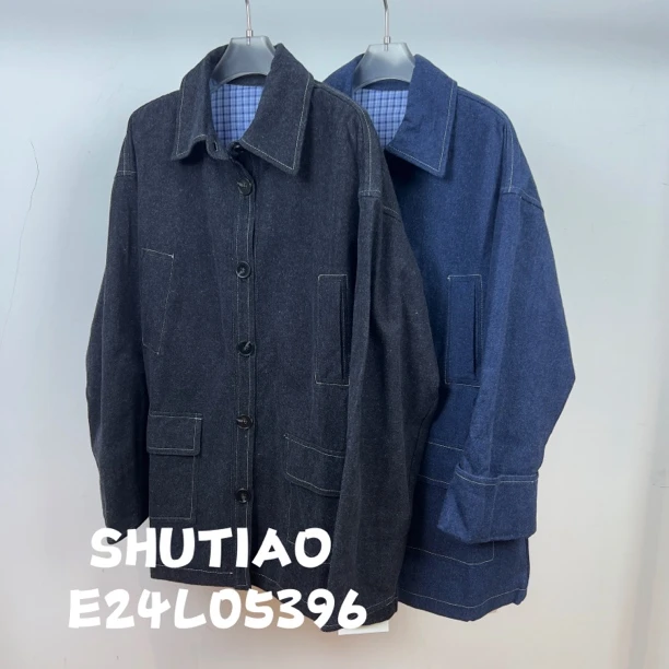 【SHUTIAO】2024秋冬：新款小众设计款外套E24L05396