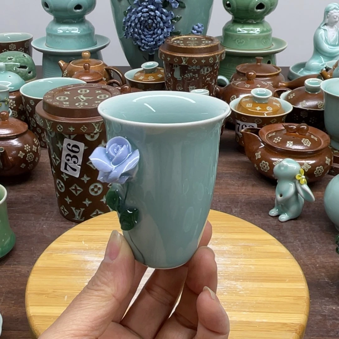 微瑕特价青瓷青瓷