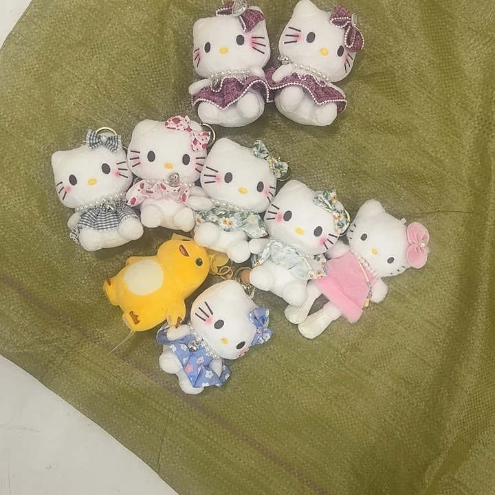 蓝***。毛绒如图9个挂件总价